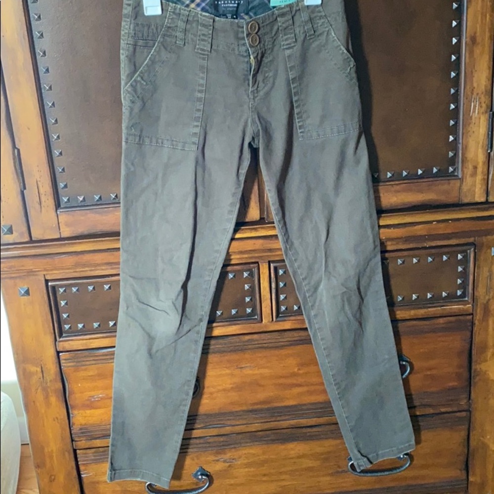 Green pants